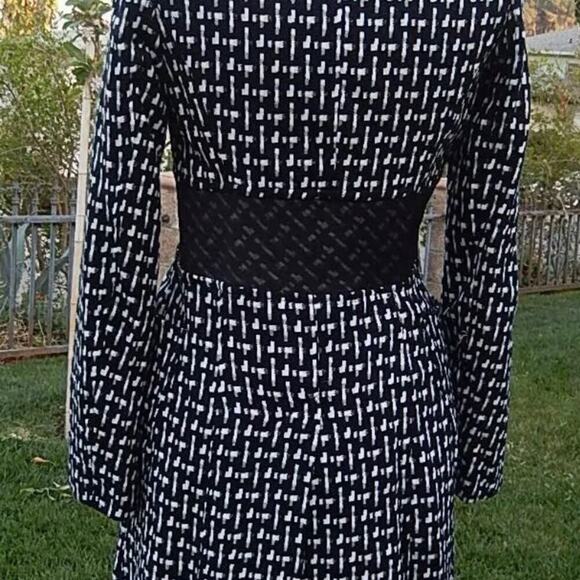 WOMEN BLACK‎ & WHITE VIEW SUIT BLAZER JACKE… - Picture 2 of 12